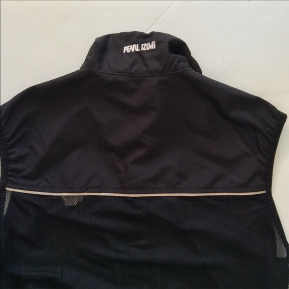 PEARL IZUMI BLACK SLEEVELESS CYCLING VEST TOP MED - Picture 7 of 9